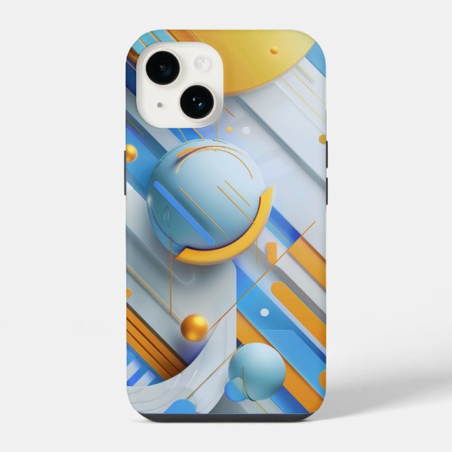 Funda Para iPhone diseño técnico (Reverso )