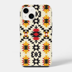 Funda Para iPhone 14 Diseño tribal azteca