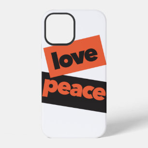 Funda Para iPhone 12 Diseño urbano vibrante, audaz y simple de Amor Paz