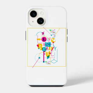 Funda Para iPhone 14 Diseños maximalistas para personalidades vibrantes