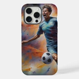 Disparo de futbol de nebulosa espacial