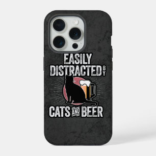 Distracción fácil por gatos y cerveza Funda-mate i