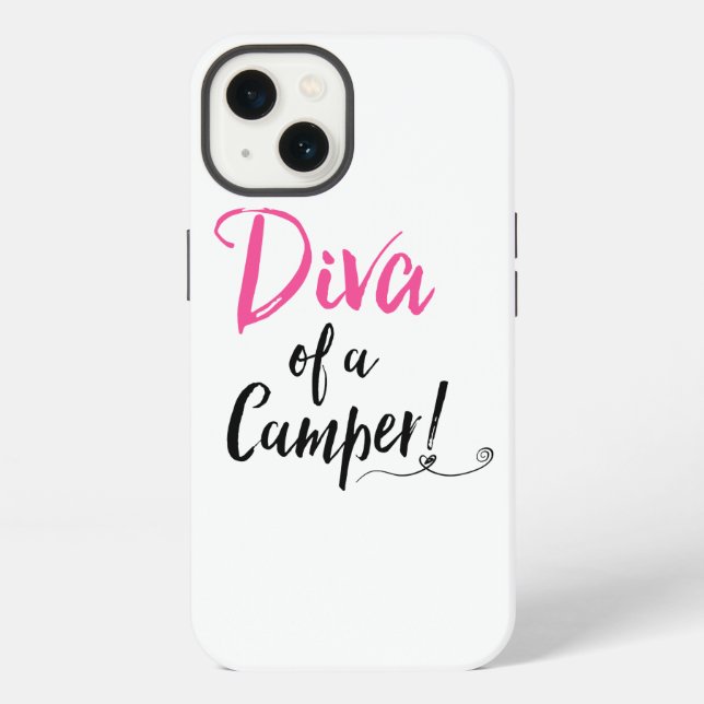 Funda Para iPhone "¡Diva de una autocaravana!" (Reverso )