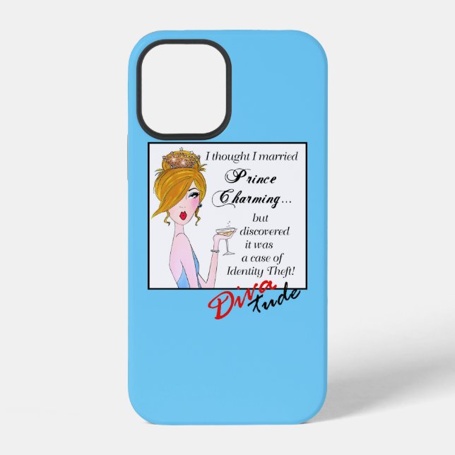 Funda Para iPhone “Diva del Robo de Identidad” (Reverso )