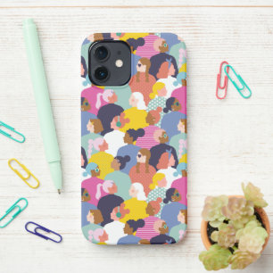 Funda Para iPhone 12 Diversidad de mujeres - Mujeres de diversas razas