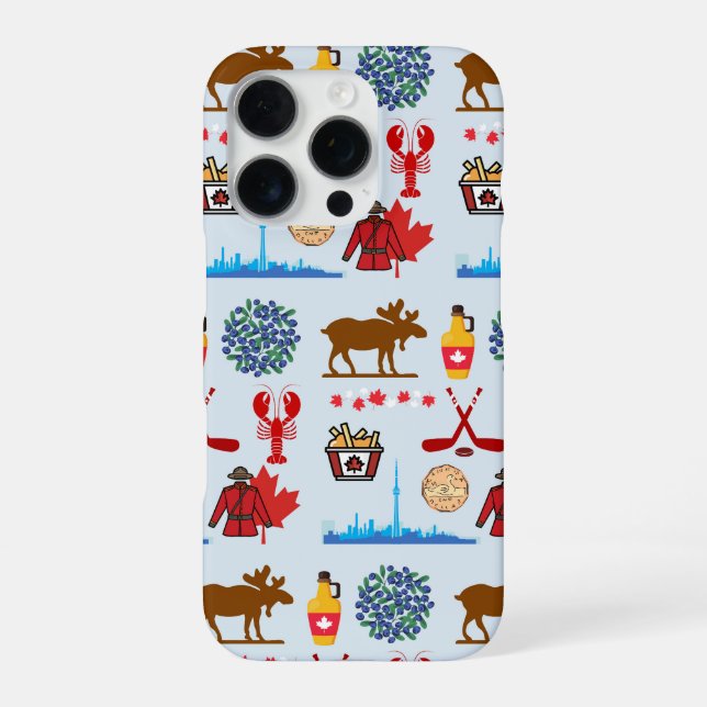 Funda Para iPhone Diversión Canadá (Reverso)