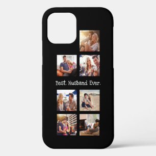 Funda Para iPhone 12 Diversión Foto Mejor Marido Collage Personalizado