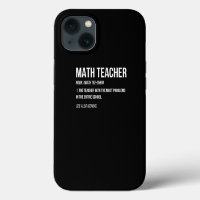 Divertida definición de profesor de matemáticas La