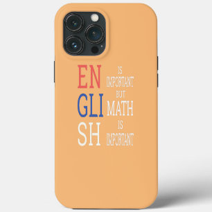 Funda Para iPhone 13 Pro Max Divertida idea de cumpleaños para profesor de mate