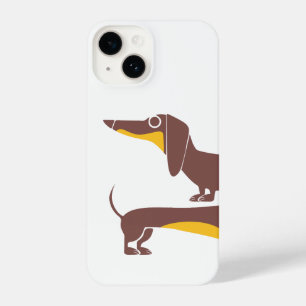 Funda Para iPhone 14 Divertido dachshund lindo para padres de perros la