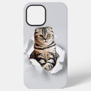 Funda Para iPhone 12 Pro Max Divertido Gracioso Papel Roto Adorable Amante de G