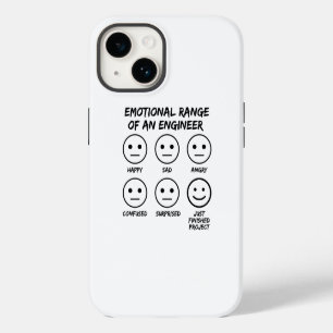 Funda Para iPhone 14 Divertido Rango Emocional de Caras de Fans de Inge