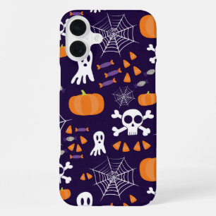 Funda Para iPhone 16 Plus Diviértete patrón de Halloween