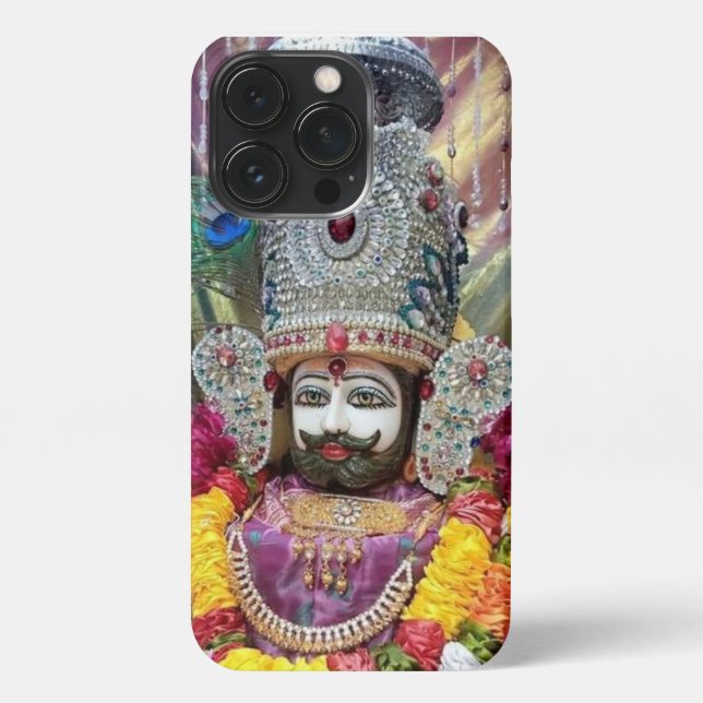 Funda Para iPhone "Divine Khatu Shyam Ji iPhone 13 Funda trasera (Reverso)
