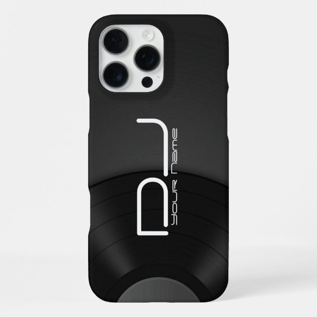 Funda Para iPhone DJ Vinilo (Reverso )