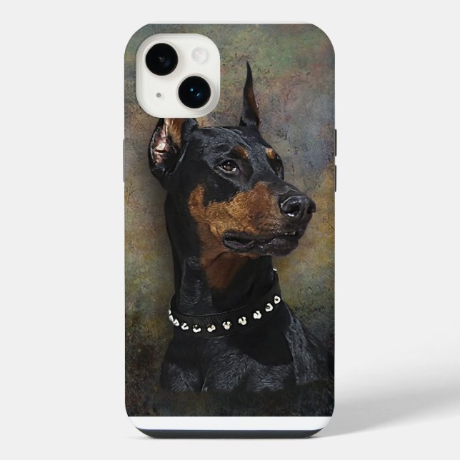 Funda Para iPhone Doberman (Reverso)