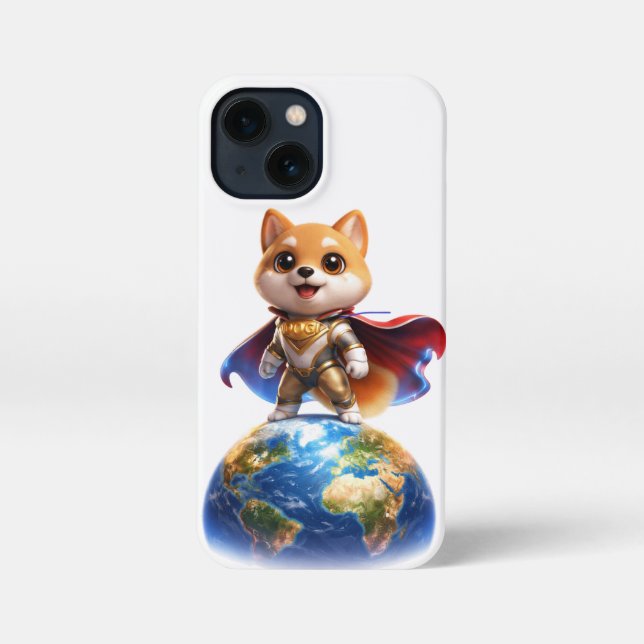 Funda Para iPhone DOGI Héroe – Salva El Mundo (Reverso )