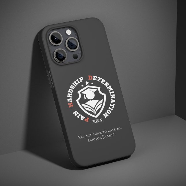 Funda Para iPhone Dolor, Dificultad, Determinación – Frase divertida (Subido por el creador)