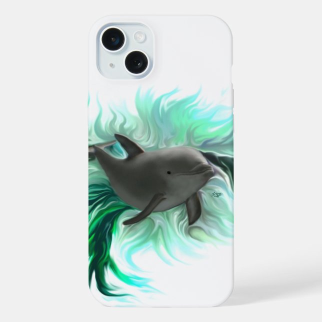 Funda Para iPhone Dolphin Baby (Reverso )