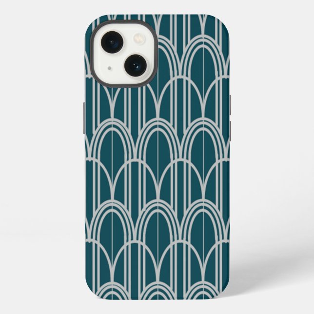 Funda Para iPhone Dómes Art Déco  (Reverso )