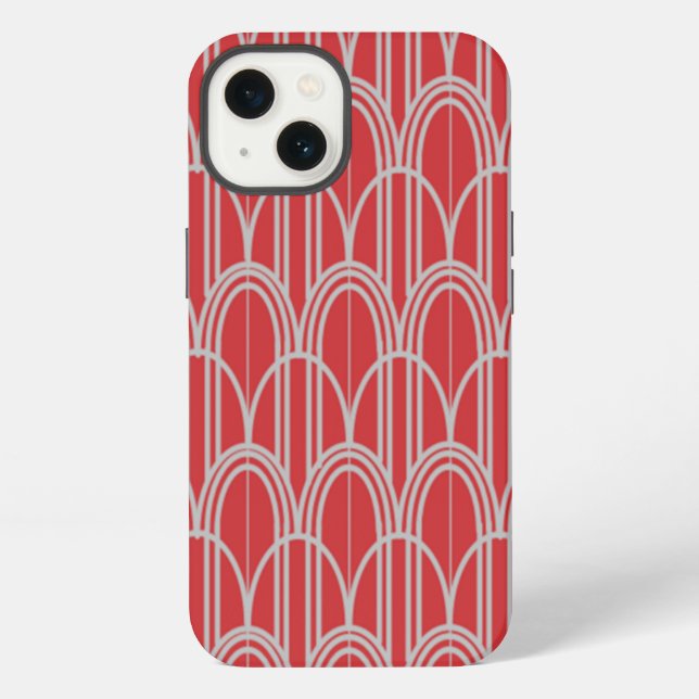 Funda Para iPhone Dómes Art Déco  (Reverso )