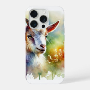 Domestic goat 111024AREF123 - Watercolor