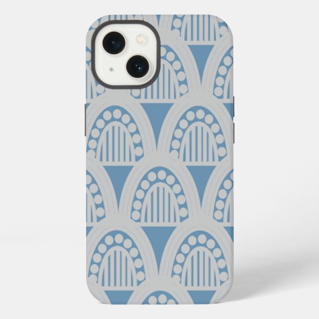 Funda Para iPhone Dominios Art Deco (Reverso )