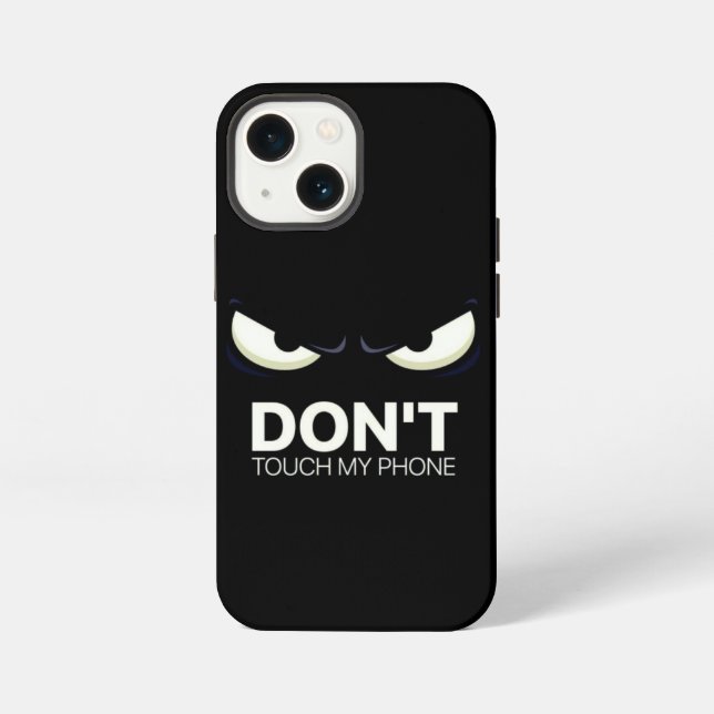 Funda Para iPhone don't touch my phone iPhone case (Reverso )