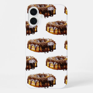 Funda Para iPhone 16 Plus Donut decadente de SlipperyJoe's cubierto con un g