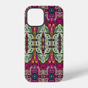 Funda Para iPhone 12 Doodle étnico tribal geométrico floral
