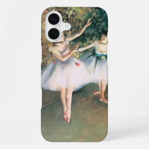 Funda Para iPhone 16 Plus Dos bailarinas en un escenario de Edgar Degas, Art