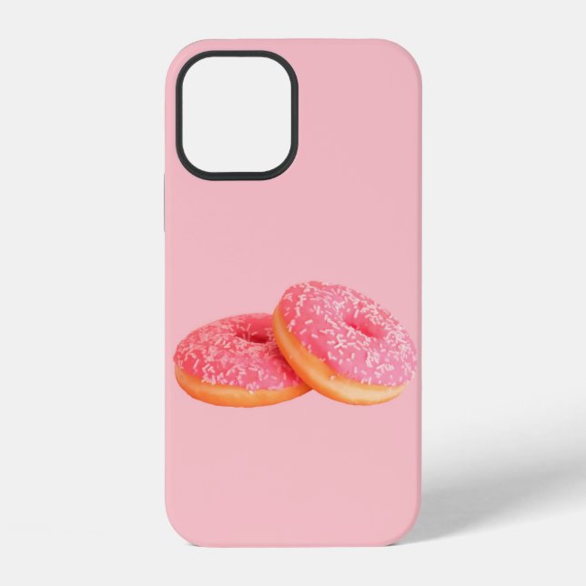 FUNDA PARA iPhone DOS DONAS DE FRESAS CON SPRINKLES (Reverso )