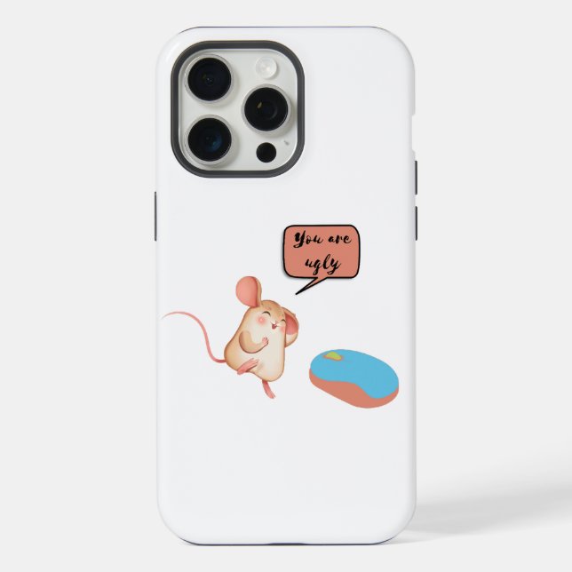 Funda Para iPhone dos ratones (Reverso )
