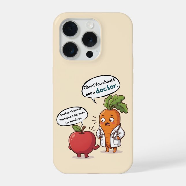 Funda Para iPhone ​Dr. Carrot with His First Patient Funny  (Reverso )