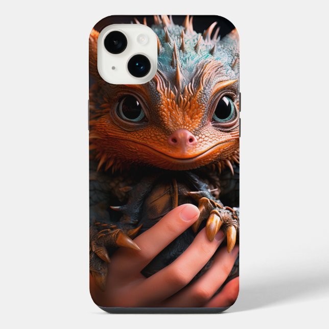 Funda Para iPhone Dragón Bonito (Reverso)