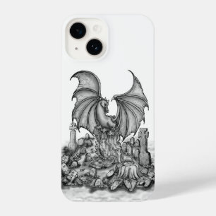 Funda Para iPhone 14 Dragón con zombi