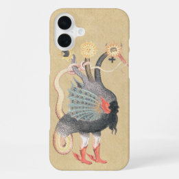 Funda Para iPhone 16 Plus Dragón de alquimia medieval