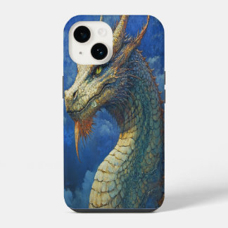 Funda Para iPhone 14 🐉 Dragón de Escala de Tormenta