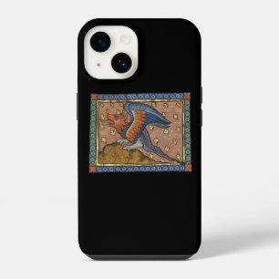 Funda Para iPhone 14 Dragón del Bestiario Medieval c. 1270