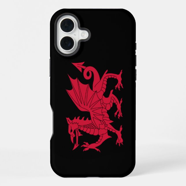 Funda Para iPhone Dragón galés (Reverso )