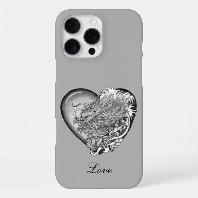 Funda Para iPhone Dragon Heart (Reverso )
