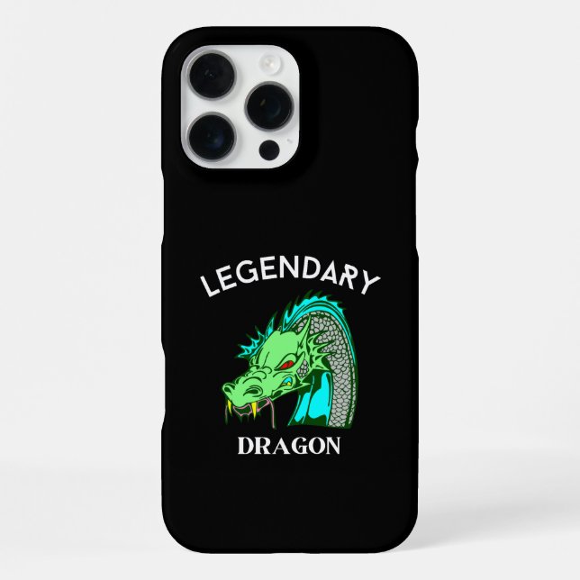 Funda Para iPhone Dragón legendario (Reverso )