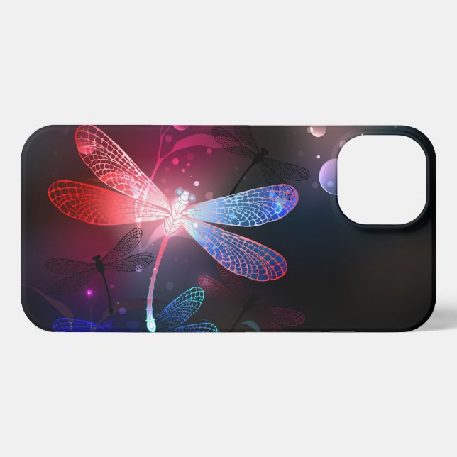 Funda Para iPhone Dragón rojo (Reverso Horizontal)
