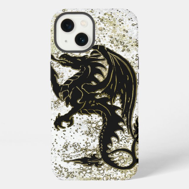 Funda Para iPhone Dragón Tradicional (Reverso )