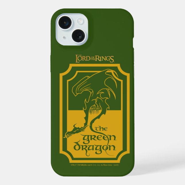 FUNDA PARA iPhone DRAGÓN VERDE™ (Reverso )