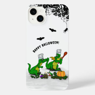 Funda Para iPhone 14 Plus Dragones - ¡Feliz Halloween! Hoy cocinaré
