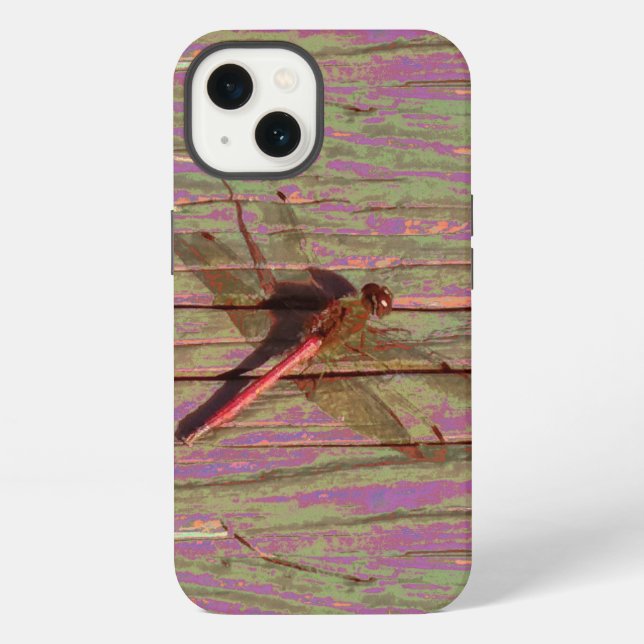 Funda Para iPhone Dragonfly Colorful (Reverso )
