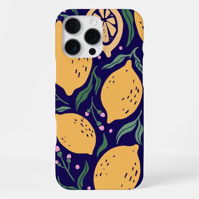 Funda Para iPhone Dreamy Lemons (Reverso )