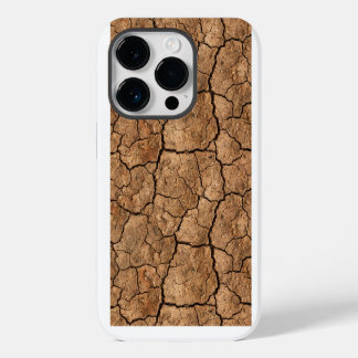 Funda Para iPhone 14 Pro Dry Cracked Earth Texture iPhone Case