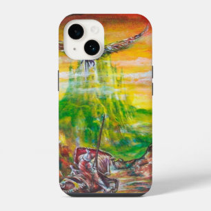 FUNDA PARA iPhone 14 DUELO MÁGICO ENTRE BRADAMANT Y NEGROMANCER